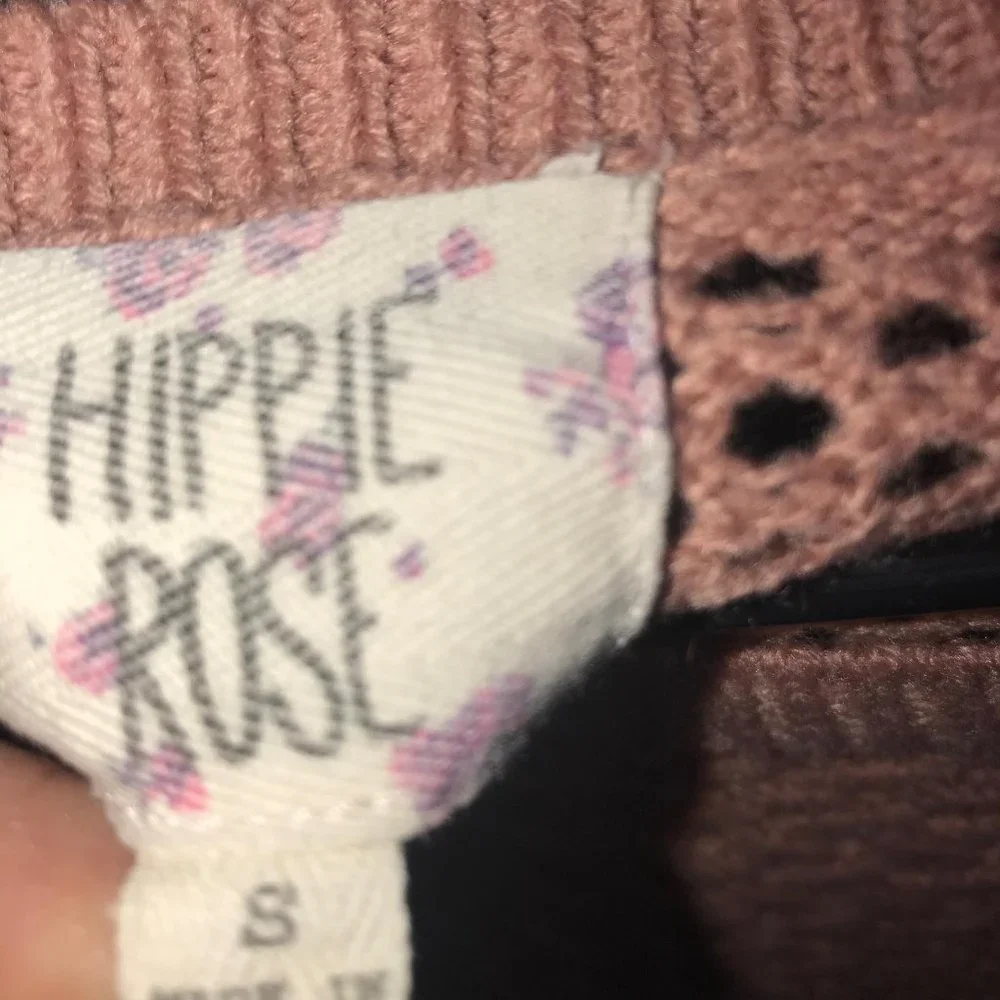 Hippie Rose‎ Crochet Sweater